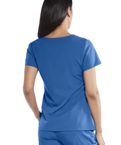 Skechers Women's Charge Surplice Solid Scrub Top -Cherokee Shop 2 bc skt064 650