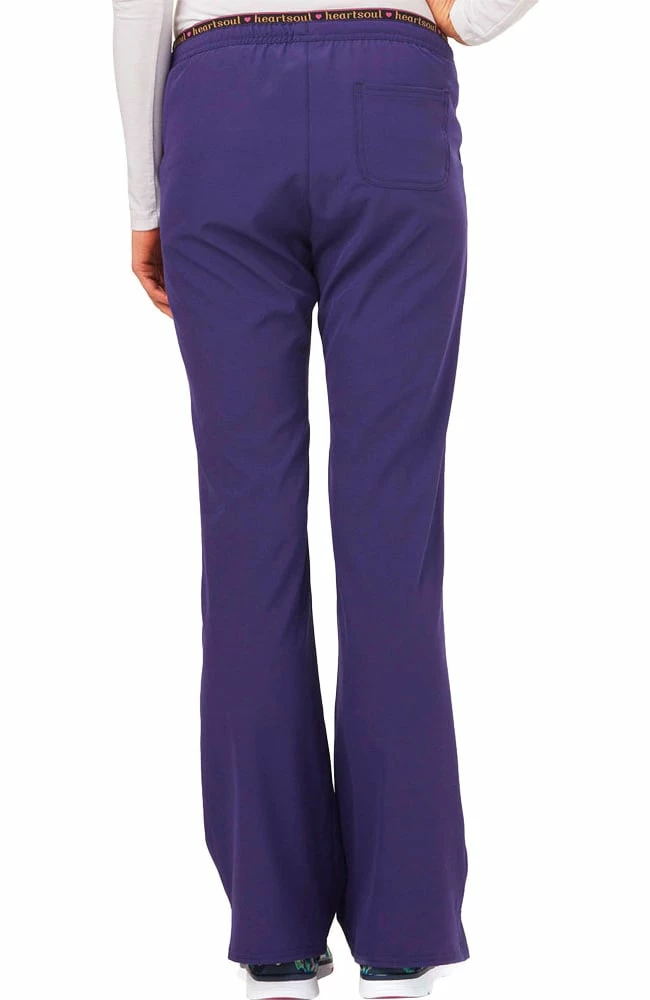 Heartsoul Clearance Women's Heart Breaker Drawstring Scrub Pant 4 Heartsoul Clearance Women's Heart Breaker Drawstring Scrub Pant - Image 2