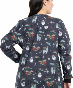Cherokee Clearance Women's Merry Whatever Print Scrub Jacket 7 Cherokee Clearance Women's Merry Whatever Print Scrub Jacket -Cherokee Shop 2 ck ck301 printclearance 650 1