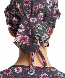 Cherokee Women's Romantic Garden Print Bouffant Scrub Hat 7 Cherokee Women's Romantic Garden Print Bouffant Scrub Hat -Cherokee Shop 2 ck ck514 print 650 1