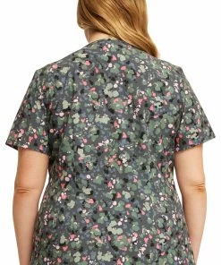 Cherokee Women's What The Speck? Print Scrub Top -Cherokee Shop 2 ck ck678 print 650