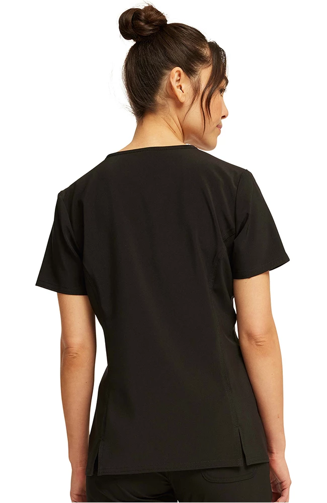 Cherokee Women's Dug The Dog Print Scrub Top 4 Cherokee Women's Dug The Dog Print Scrub Top - Image 2