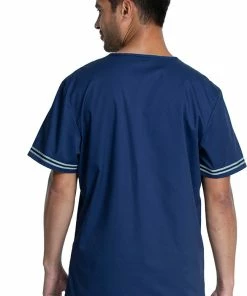 Cherokee Clearance Men's Gotham City™ Print Scrub Top -Cherokee Shop 2 ck tf702 printclearance 650 1