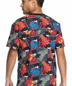 Cherokee Clearance Men's Zap Print Scrub Top -Cherokee Shop 2 ck tf725 printclearance 650