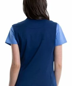 Cherokee Workwear Women's Knit Solid Scrub Vest 7 Cherokee Workwear Women's Knit Solid Scrub Vest -Cherokee Shop 2 ck ww521 650