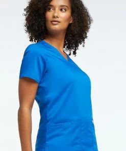 Cherokee Workwear Clearance Women's V-Neck Solid Scrub Top 10 Cherokee Workwear Clearance Women's V-Neck Solid Scrub Top -Cherokee Shop 2 ck ww620 clearance 650