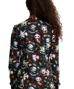 Dickies Women's Different Tune Print Scrub Jacket -Cherokee Shop 2 di dk309 print 650