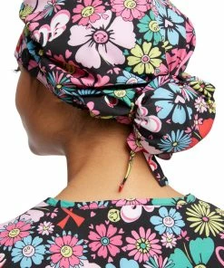 Dickies Women's Bouffant Love Hope Heal Print Scrub Hat -Cherokee Shop 2 di dk514 print 650 1