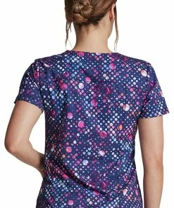 Dickies Women's Dot's Get Going Print Scrub Top 6 Dickies Women's Dot's Get Going Print Scrub Top -Cherokee Shop 2 di dk731 print 650 2