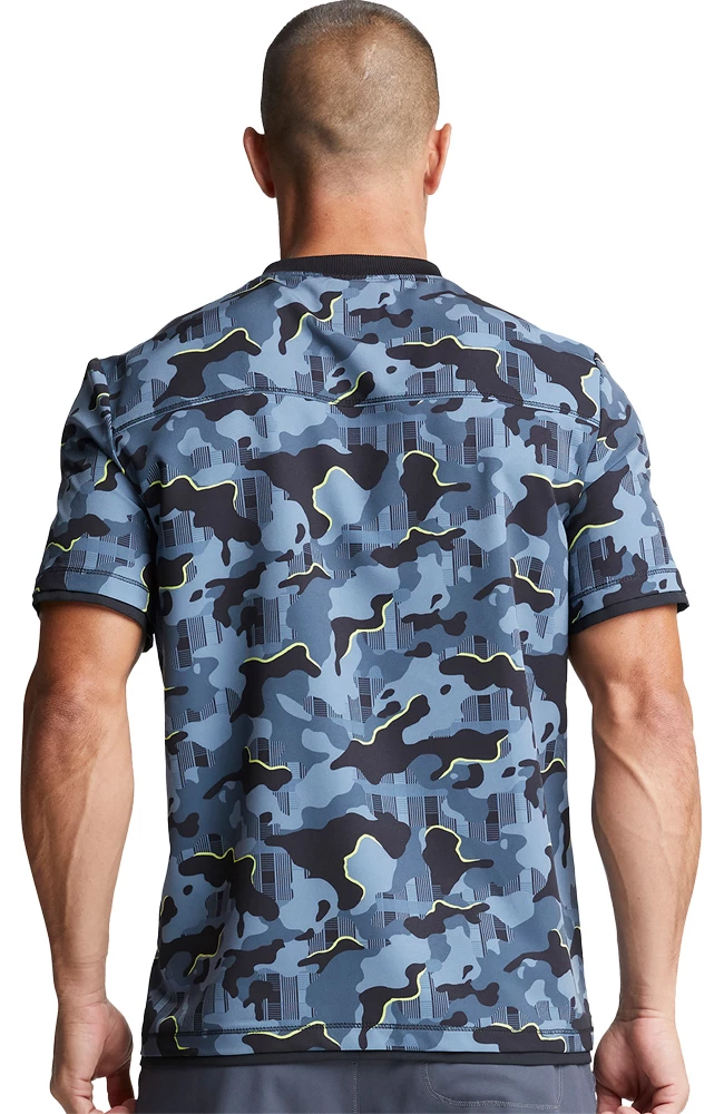 Dickies Clearance Men's Tough Glowing Print Scrub Top 4 Dickies Clearance Men's Tough Glowing Print Scrub Top - Image 2