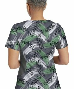 Healing Hands Clearance Women's Jessi Y-Neck Wild Strokes Print Scrub Top -Cherokee Shop 2 hh 2270 printclearance 650 3