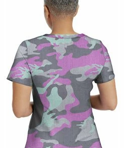 Healing Hands Clearance Women's Jessi Camouflage Print Scrub Top 5 Healing Hands Clearance Women's Jessi Camouflage Print Scrub Top -Cherokee Shop 2 hh 2270 printclearance 650 5