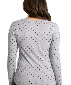 Healing Hands Clearance Women's Mackenzie Pink & Heathered Geo Print Underscrub -Cherokee Shop 2 hh g5051 printclearance 650 1