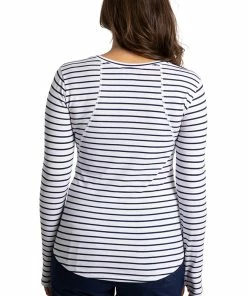 Healing Hands Clearance Women's Mackenzie White & Navy Stripe Print Underscrub 5 Healing Hands Clearance Women's Mackenzie White & Navy Stripe Print Underscrub -Cherokee Shop 2 hh s5051 printclearance 650