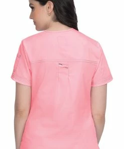 Koi Women's Liv Solid Scrub Top -Cherokee Shop 2 ko 1043 650