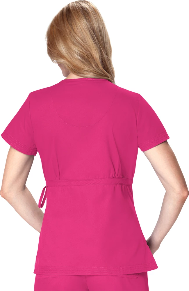 Koi Clearance Women's Katelyn Wrap Solid Scrub Top 4 Koi Clearance Women's Katelyn Wrap Solid Scrub Top - Image 2