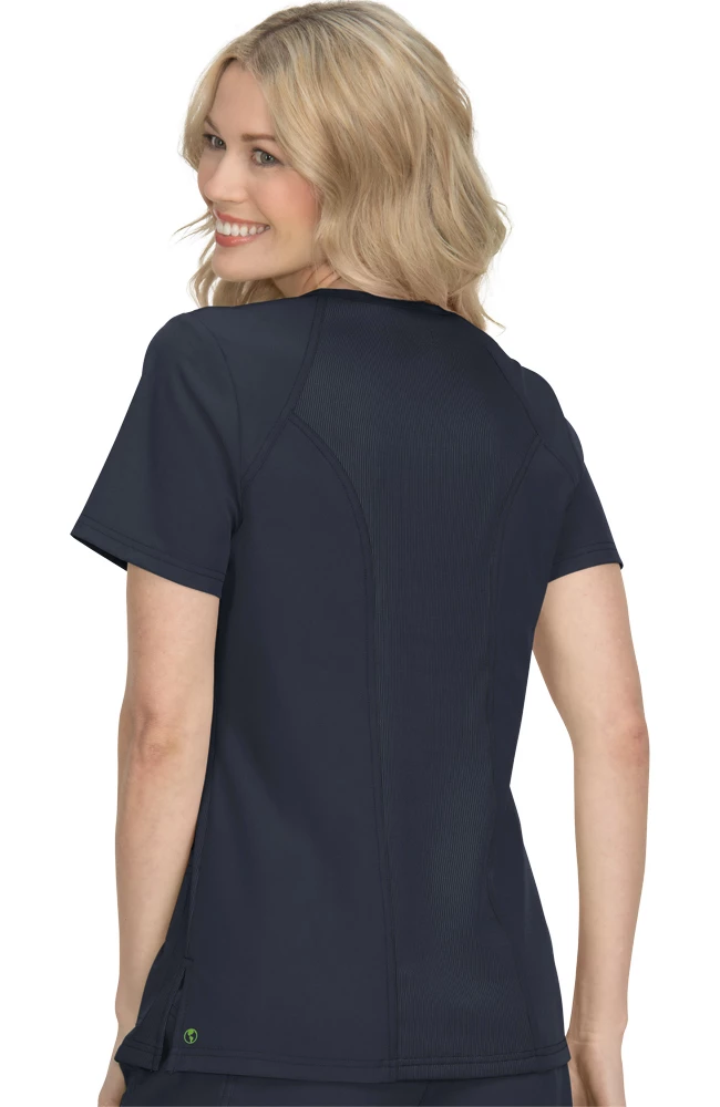 Koi Women's Longevity Solid Scrub Top & Nova Tapered Scrub Pant Set 4 Koi Women's Longevity Solid Scrub Top & Nova Tapered Scrub Pant Set - Image 2