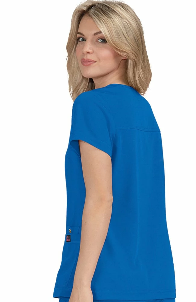 Koi Women's Freesia Solid Scrub Top 4 Koi Women's Freesia Solid Scrub Top - Image 2