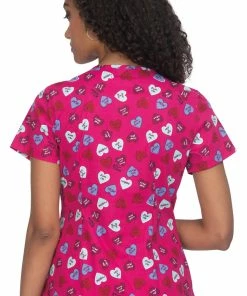 Koi Clearance Women's Bell Sweet Candy Print Scrub Top 5 Koi Clearance Women's Bell Sweet Candy Print Scrub Top -Cherokee Shop 2 ko b120pr printclearance 650 4