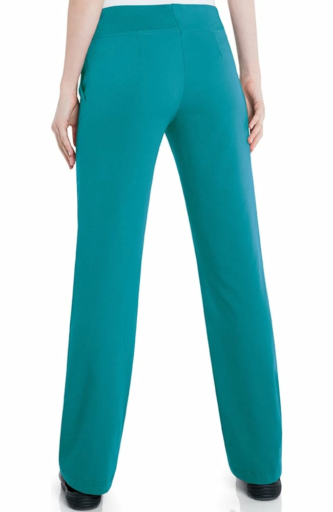 Urbane Clearance Women's Michelle Yoga Flare Leg Scrub Pant 4 Urbane Clearance Women's Michelle Yoga Flare Leg Scrub Pant - Image 2