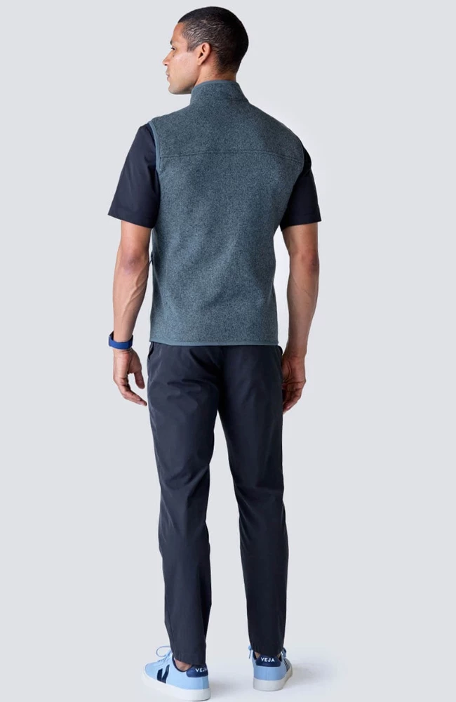 Medelita Men's Strata Fleece Sweater Vest 4 Medelita Men's Strata Fleece Sweater Vest - Image 2