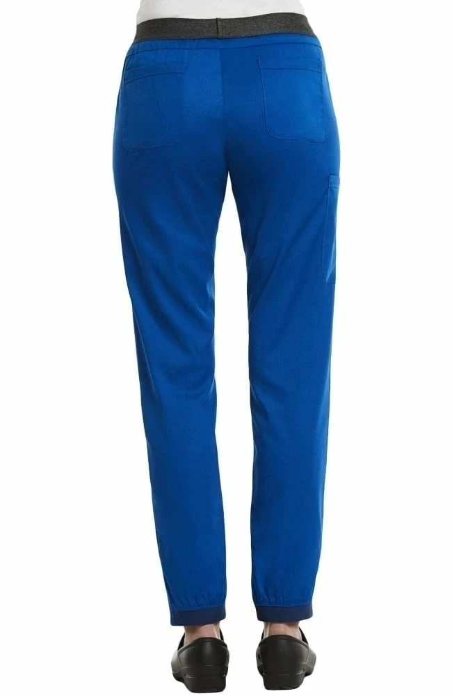 Maevn Uniforms Women's Drawstring Elastic Waistband Cargo Scrub Pant 4 Maevn Uniforms Women's Drawstring Elastic Waistband Cargo Scrub Pant - Image 2