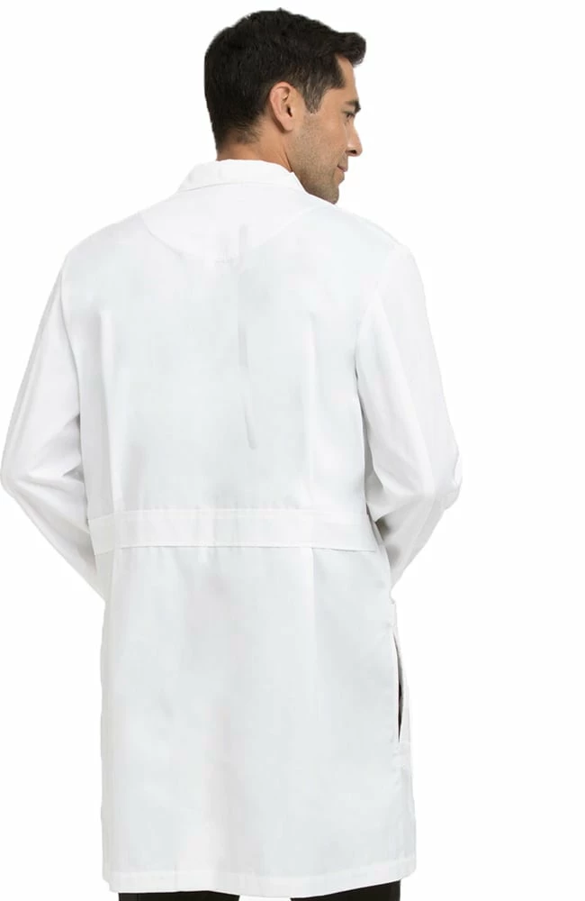 Med Couture Men's Twill 38" Lab Coat 4 Med Couture Men's Twill 38" Lab Coat - Image 2