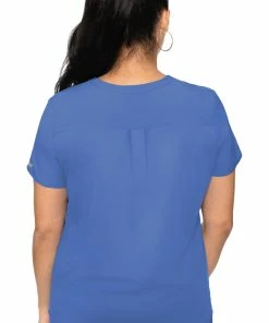 Med Couture Clearance Women's Knit Back Solid Scrub Top 8 Med Couture Clearance Women's Knit Back Solid Scrub Top -Cherokee Shop 2 pe 8478 clearance 650
