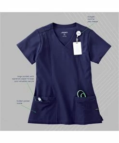 Jockey Scrubs Clearance Women's Mock Wrap Scrub Top -Cherokee Shop 2 wh 2306 clearance 650