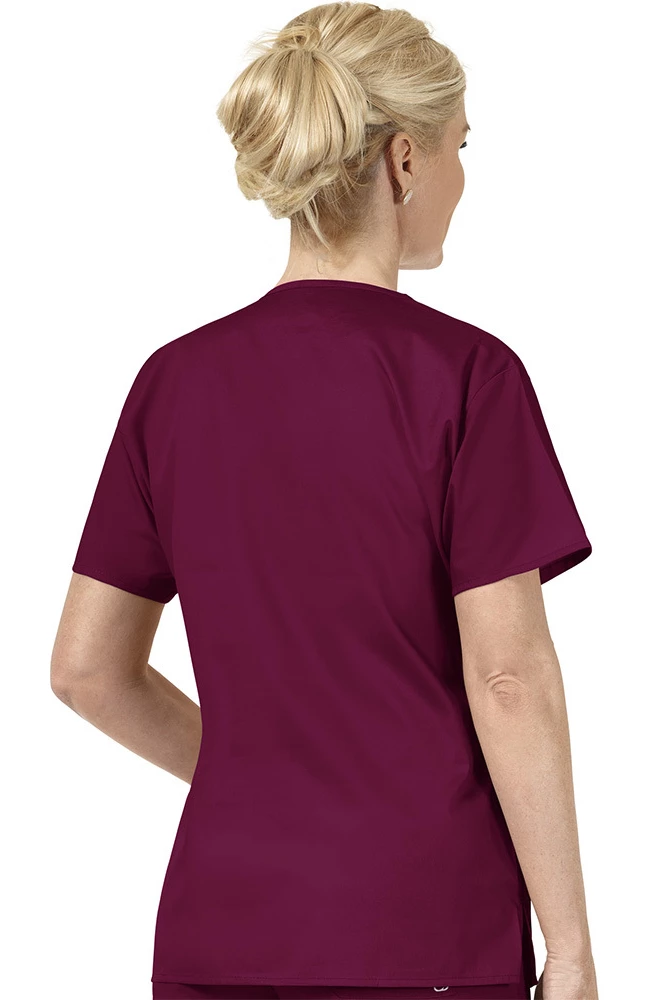 WonderWORK Clearance Women's V-Neck Solid Scrub Top 4 WonderWORK Clearance Women's V-Neck Solid Scrub Top - Image 2