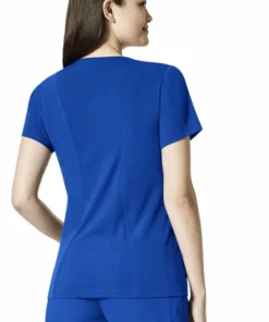WonderWink Clearance Women's Flex Back Solid Scrub Top -Cherokee Shop 2 wk 6129 clearance 650