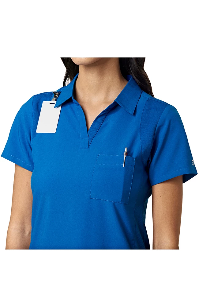 WonderWink Women's Polo Shirt 4 WonderWink Women's Polo Shirt - Image 2