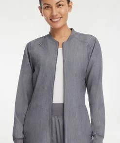 AllHeart Clearance Women's Warm-Up Solid Scrub Jacket -Cherokee Shop 3 ah ls7200 clearance 650