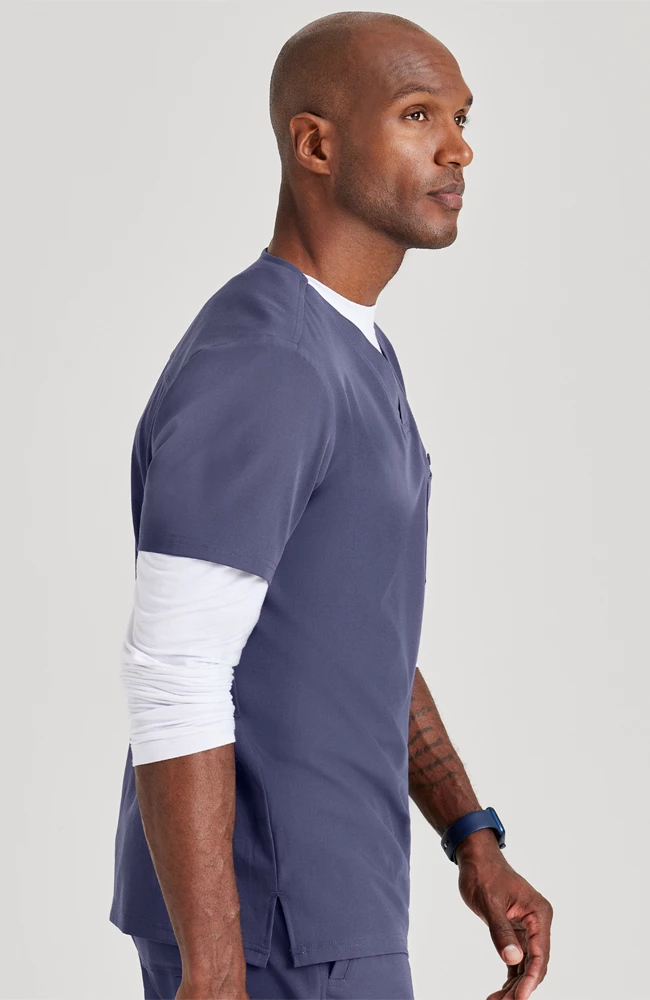 Barco Uniforms Barco Unify Men's V-Neck Scrub Top 5 Barco Uniforms Barco Unify Men's V-Neck Scrub Top - Image 3
