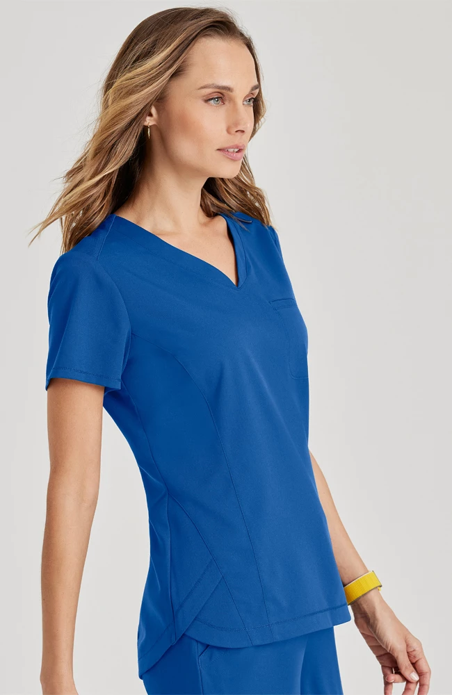 Grey's Anatomy Women's Capri Tuck-In Scrub Top 5 Grey's Anatomy Women's Capri Tuck-In Scrub Top - Image 3