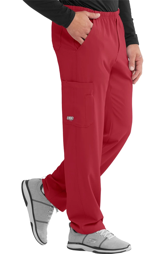 Skechers Clearance Men's Structure Elastic Waistband Zip Fly Scrub Pant 5 Skechers Clearance Men's Structure Elastic Waistband Zip Fly Scrub Pant - Image 3