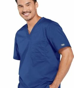 Cherokee Workwear Clearance Men's V-Neck Solid Scrub Top 9 Cherokee Workwear Clearance Men's V-Neck Solid Scrub Top -Cherokee Shop 3 ck 4743 clearance 650