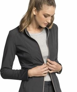 Cherokee Clearance Women's Zip Front Solid Scrub Jacket -Cherokee Shop 3 ck ck365 clearance 650