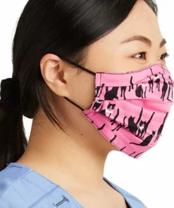 Cherokee Women's Reversible A Hopeful Hearts & Mr. Purr-fect Print Face Mask -Cherokee Shop 3 ck ck508h1 650