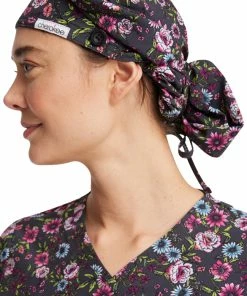 Cherokee Women's Romantic Garden Print Bouffant Scrub Hat 8 Cherokee Women's Romantic Garden Print Bouffant Scrub Hat -Cherokee Shop 3 ck ck514 print 650 1