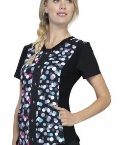Cherokee Clearance Women's Two Times The Fun Print Scrub Top 8 Cherokee Clearance Women's Two Times The Fun Print Scrub Top -Cherokee Shop 3 ck ck657 printclearance 650