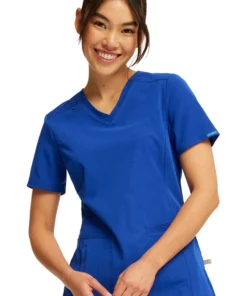 Cherokee Clearance Women's Solid Scrub Top -Cherokee Shop 3 ck ck786a clearance 650