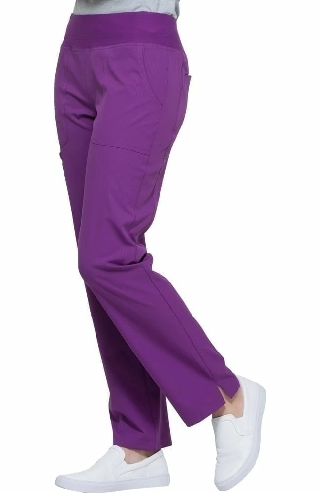 ELLE Clearance Women's Elastic Waistband Straight Leg Scrub Pant 5 ELLE Clearance Women's Elastic Waistband Straight Leg Scrub Pant - Image 3