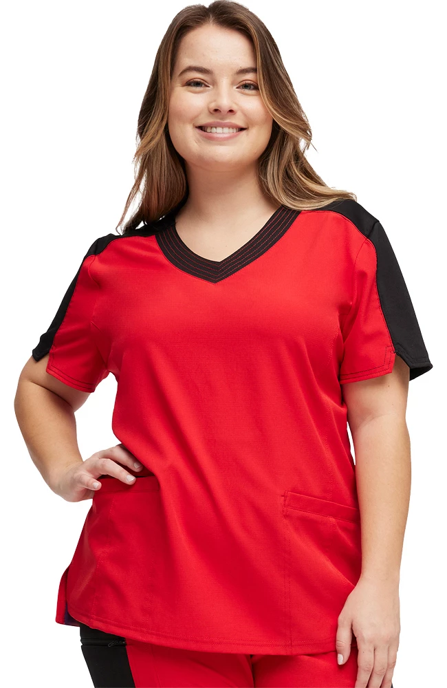 Heartsoul Clearance Women's V-Neck Scrub Top 5 Heartsoul Clearance Women's V-Neck Scrub Top - Image 3