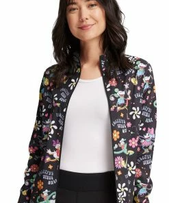 Cherokee Women's Packable Positive Vibes Print Jacket 10 Cherokee Women's Packable Positive Vibes Print Jacket -Cherokee Shop 3 ck tf320 print 650