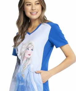 Cherokee Clearance Women's Mythic Journey Print Scrub Top 8 Cherokee Clearance Women's Mythic Journey Print Scrub Top -Cherokee Shop 3 ck tf637 printclearance 650 5