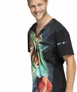 Cherokee Clearance Men's Doctor Strange Print Scrub Top 9 Cherokee Clearance Men's Doctor Strange Print Scrub Top -Cherokee Shop 3 ck tf700 printclearance 650 4