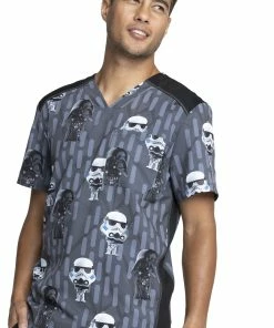 Cherokee Clearance Men's Chibi Empire Print Scrub Top 9 Cherokee Clearance Men's Chibi Empire Print Scrub Top -Cherokee Shop 3 ck tf713 printclearance 650