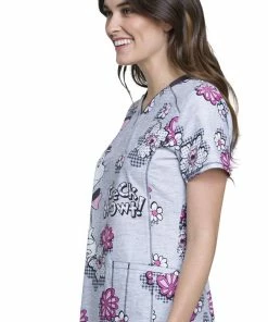 Cherokee Clearance Women's V-Neck Dr. Seuss Print Scrub Top 8 Cherokee Clearance Women's V-Neck Dr. Seuss Print Scrub Top -Cherokee Shop 3 ck tf720 printclearance 650