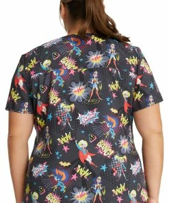 Cherokee Clearance Women's Girls Have The Power Print Scrub Top 10 Cherokee Clearance Women's Girls Have The Power Print Scrub Top -Cherokee Shop 3 ck tf739 printclearance 650